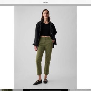 GAP Olive Green Ankle Pants